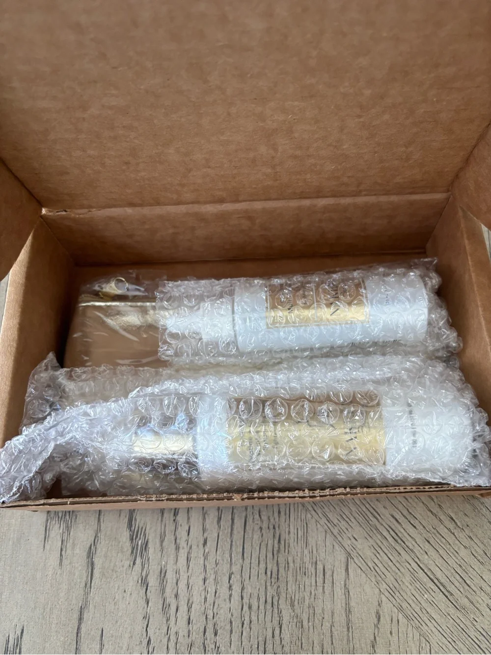 Nakery Beauty Power Boost+ Rapid Lift Set w/ Gold Cosmetic Bag NIB